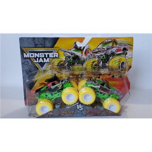 Monster Jam Pirate’s Curse™ vs Zombie 2-Pack Die-Cast Monster Trucks⚔️Vs🧟 Toys - Picture 3 of 15